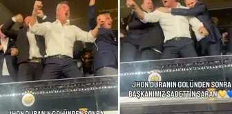 After the goal in the 90+5th minute, Sadettin Saran lost control.