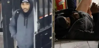 Event that caused an uproar in the subway! Set a sleeping man on fire and fled.