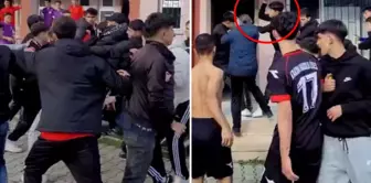 Крошечные дети напали на своего учителя, пнув и ударив его.