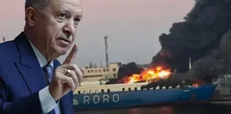 First statement from President Erdoğan regarding the Turkish ship hit in the Black Sea.