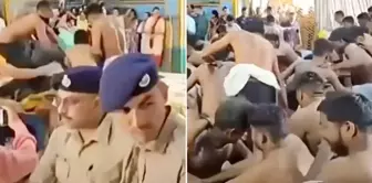 الهند: ازدحام في المعبد، 3 أطنان من الطعام المقدس تم نهبها في دقائق.