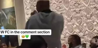 Osimhen sang a song at the Nigeria national team camp.