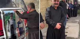 The mourning ritual of a father who lost his two sons left a profound impact on the funeral.