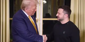 Trump and Zelensky met at Mar-a-Lago.