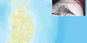 A magnitude 6 earthquake off the coast of Japan.