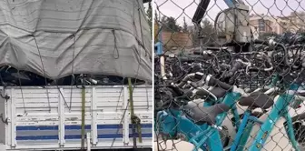 Heart-wrenching image: Millions of lira of public resources have become scrap.