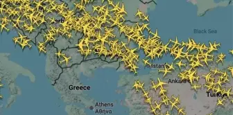 Flights in Greece have been suspended, and some planes have been redirected to Turkey.