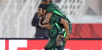 Lookman shares after the argument with Osimhen.