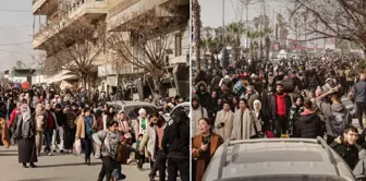 The image is from right next to Turkey! Civilians have started to leave 2 neighborhoods.