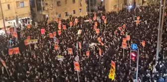 This is not Iran, it's Israel! Thousands of Haredi Jews took to the streets.