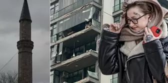 Struggling with a storm in the Marmara! The dome of Hagia Sophia fell, even the balconies flew away.