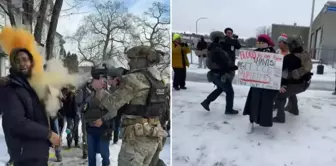 Tensions are high in Minneapolis: Police intervened with protesters.