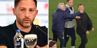 Tedesco made a splash at the press conference with his question to Okan Buruk.