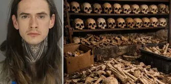 The country is standing! More than 100 skulls and bones were found in his home.