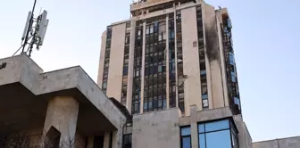 The terrorist organization YPG/SDG carried out a suicide drone attack on the Aleppo Governorate Building.