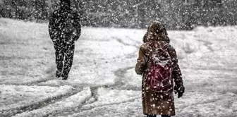 Education break due to snow in Istanbul.