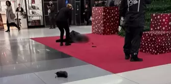 Terrible incident in the shopping mall in the heart of Istanbul! A young person fell from the 2nd floor and lost their life.