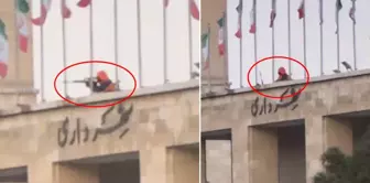 The photo taken during the protests where thousands of people died stirred up chaos.