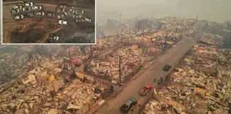 البلد يمر بكارثة! 300 منزل تحولت إلى رماد، تم إعلان حالة الطوارئ.