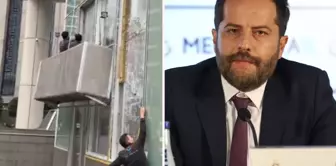 Armed attack on the building of NEF, owned by Erden Timur.