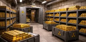 The giant company has started to store billions of dollars worth of gold in a nuclear bunker.