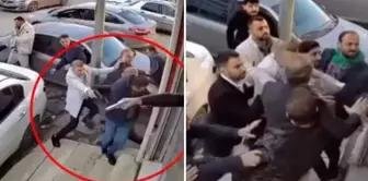 Images of the conflict in front of the hospital have emerged.