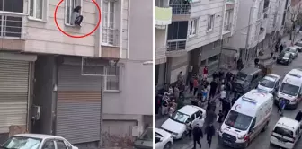 The scene is from Istanbul! The young woman, unable to endure what was done to her, jumped from the window.