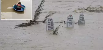 ضربت سيول مدينتين! غمرت المياه القبور، وتدفقت الأنهار.