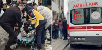 A woman who fell down the stairs while shopping in the store was seriously injured.