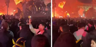 Chaos at the airport! Fenerbahçe fans narrowly escaped death.