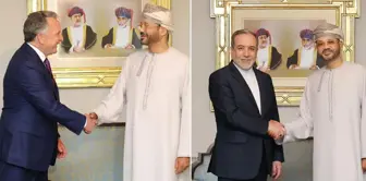 Eyes on the negotiation table, hands at the ready! First images from the Iran-US negotiation table.