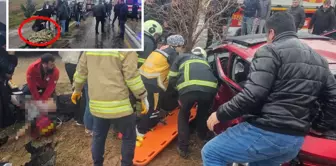 A car collided with a truck in Mardin: 2 dead, 3 injured, 2 of them seriously.