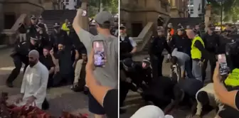 Австралийская полиция жестко вмешалась в молитву мусульман.