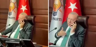 President Erdoğan's support call to Mihalgazi Mayor Zeynep Güneş Akgün.