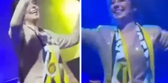 Merve Özbey sang the song N'Golo Kante at her concert.