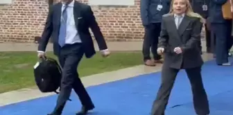 Meloni's tough moments! She was in shock as soon as she stepped outside.