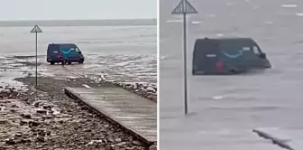 The reason the courier is there is unbelievable.