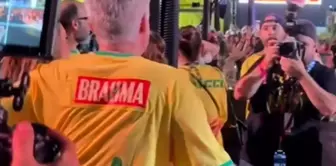 Ronaldo and Ancelotti together at the Rio Carnival.