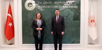 Visit from CHP's Burcu Köksal to Minister Kurum