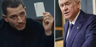 A scene that will go down in Turkish television history! Uraz Kaygılaroğlu sent a message to Bahçeli from the series.