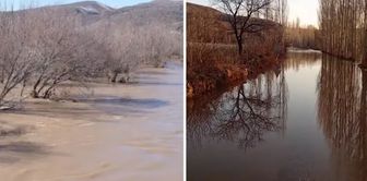 The Kızılırmak has overflowed! Roads are closed, fields are submerged.