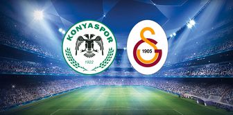 The starting lineups for the Konyaspor-Galatasaray match have been announced.