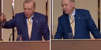 When Erdoğan saw the opened jersey, he abruptly ended his speech.