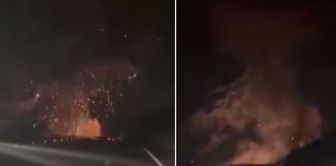 The moment the F-16 crashes! The driver's question left a mark on the footage.