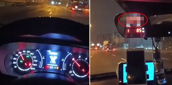 He drove from Istanbul to Ankara, protesting the amount displayed on the taxi meter.