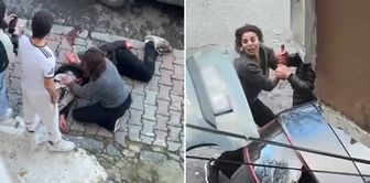 The crazed husband spread terror! He couldn't bear the separation and stabbed her in the head.