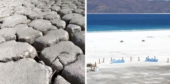 Good news from Lake Salda, struggling with drought.