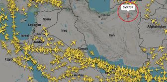 The image the world is talking about! Radars tracked this plane.