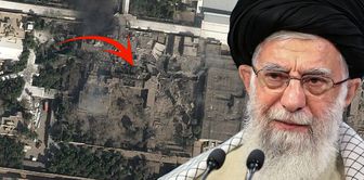 Here are the first images after the attack: Khamenei's residence in Tehran has been completely destroyed.