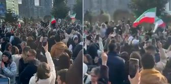 Иранцы, живущие в Стамбуле, вышли на улицы, все отмечают Министерство внутренних дел.